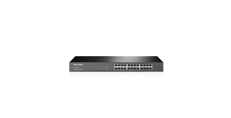 SWITCH TP LINK TL-SG1024 24 PUERTOS GIGABIT 10/100/1000 MBPS NO ADMINISTRABLE