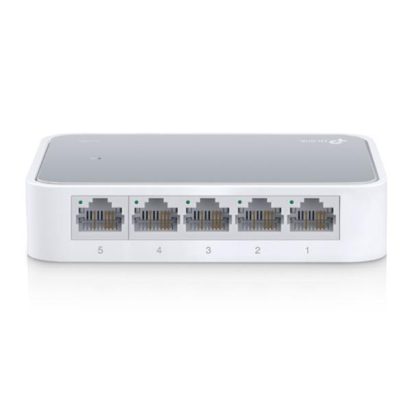 SWITCH TP LINK TL-SF1005D 5 PUERTOS FAST ETHERNET 10/100 MBPS NO ADMINISTRABLE