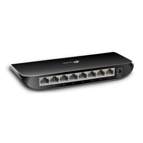 SWITCH TP LINK TL-SG1008D 8 PUERTOS GIGABIT 10/100/1000 MBPS NO ADMINISTRABLE