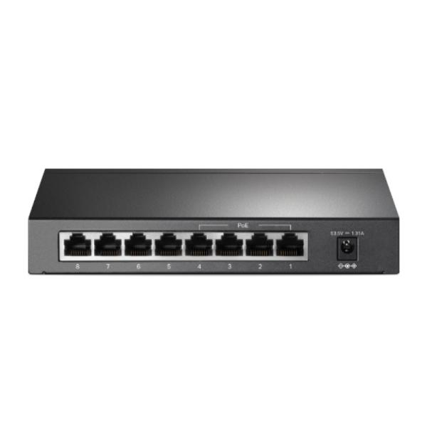 SWITCH TP LINK TL-SF1008P 4 PUERTOS PoE+ Y 4 PUERTOS FAST ETHERNET 10/100 MBPS NO ADMINISTRABLE