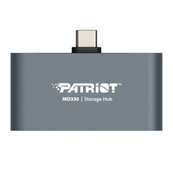 HUB CON ALMACENAMIENTO PATRIOT MOBILE MD330 USB-C 3.2 GEN 1 HDMI 4K 128GB PMD128GH013