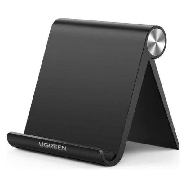SOPORTE DE ESCRITORIO UGREEN LP115 PARA TELEFONO / TABLET PLEGABLE MULTIñNGULO COMPATIBLE 4 PULG A 12.9 PULG 50748