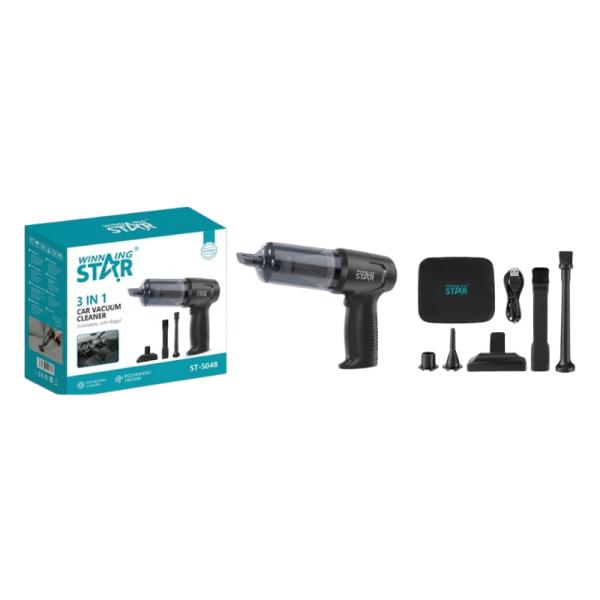 ASPIRADORA PARA AUTO WINNING STAR ST-5048 3 EN I XCQ-1554-WST-24-17137