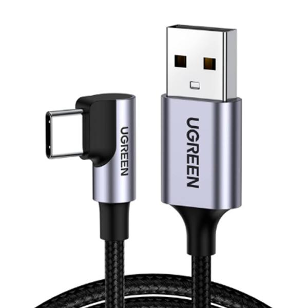 CABLE UGREEN US284 USB-A  A USB-C ANGULO RECTO 1M 50941