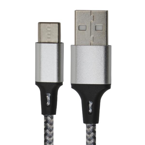 CABLE USB-C A USB-A 2.0 NOVA FAD31218002C CARGA RAPIDA 1.8M NYLON