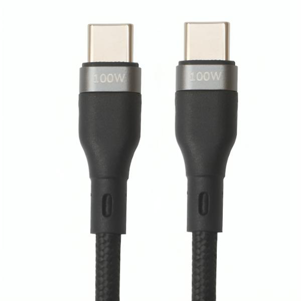 CABLE NOVA FAD32131002C USB-C A USB-C 100W 3M NYLON CARGA ULTRA RAPIDA