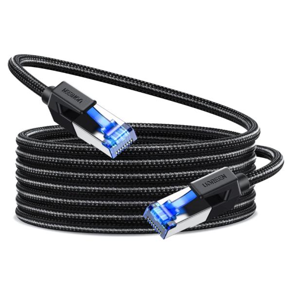 CABLE UGREEN NW153 CAT8 ETHERNET TRENZADO 10M 30795