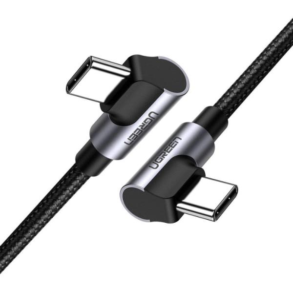 CABLE UGREEN US323 USB-C ANGULADO 2M 70531