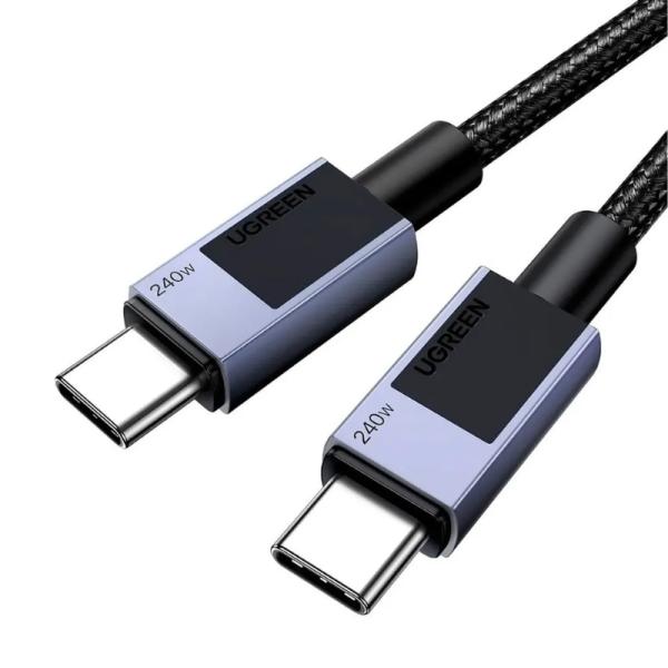 CABLE UGREEN L513 USB-C A USB-C CARGA RAPIDA 1M 45067