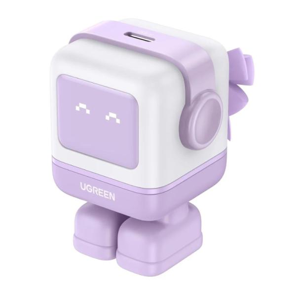 CARGADOR UGREEN CD359 30W ROBOT NEXODE PD GAN USB-C CARGA RAPIDA 25036