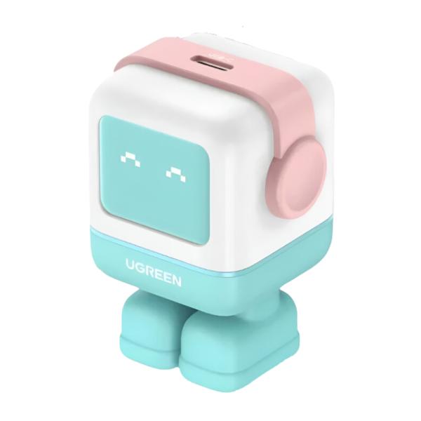 CARGADOR UGREEN CD359 ROBOT NEXODE PD GAN USB-C CARGA RAPIDA 30W 45089