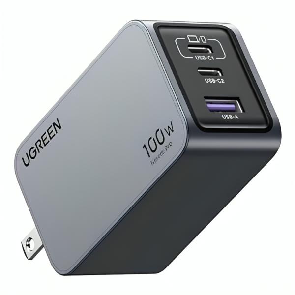 CARGADOR UGREEN X757 NEXODE PRO 100W 3 PUERTOS DE CARGA RAPIDA 25873