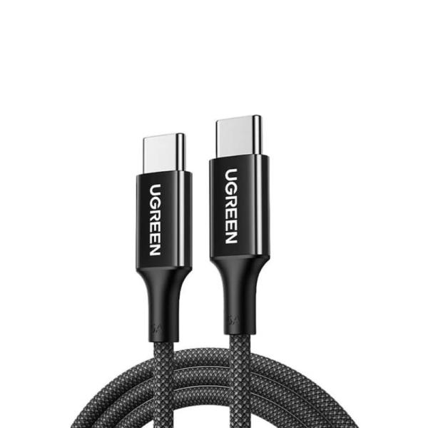 CABLE UGREEN L502 USB-C A USB-C CARGA RAPIDA 5A MAX 2M 65250