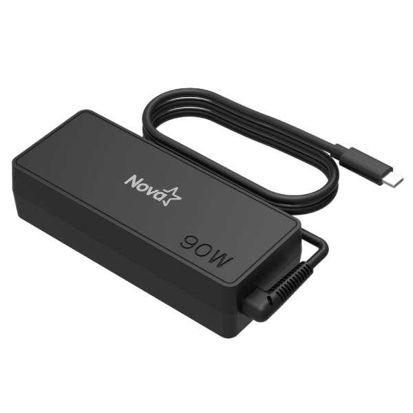 CARGADOR UNIVERSAL PARA LAPTOP NOVA AD-709 90W USB-C E010-182