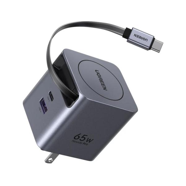CARGADOR UGREEN X615 65W USB-C/USB-A 65824