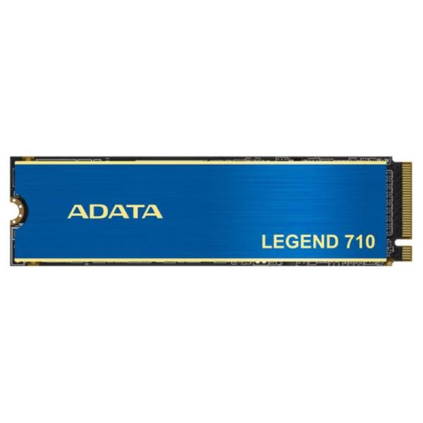 HD INTERNO SOLIDO 256GB ADATA LEGEND 710 M.2 2280 PCIE GEN3 X4 2400MB/S / 1800MB/S ALEG-710-256GCS