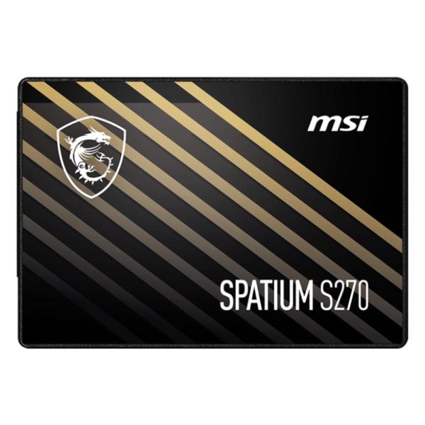 HD INTERNO SOLIDO 960GB MSI SPATIUM S270 2.5 PULG SATA III 500MB/S / 450MB/S S78-440P130-P83