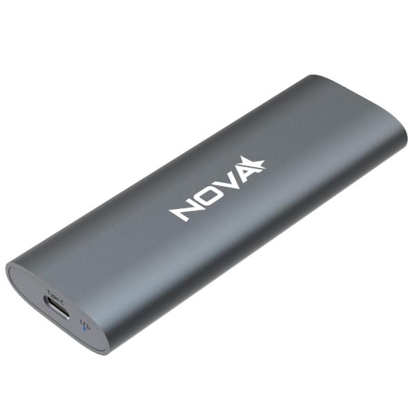 ENCAPSULADOR USB 3.2 GEN2 TIPO C NOVA AEK02041002C M.2 NVMe (2230/2242/2260/2280) 5V
