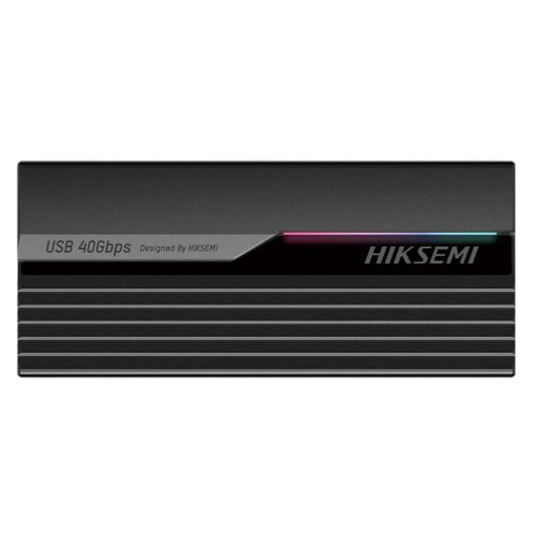 ENCAPSULADOR USB4 TIPO C 40Gbps HIKSEMI HS-HUB-MDS4 GREY M.2 NVMe (2242/2260/2280)