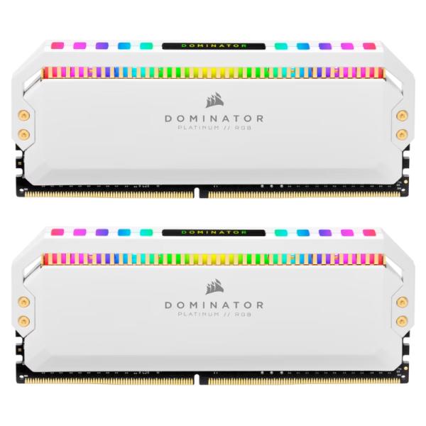 MEMORIA RAM PC 16GB (2x8GB) CORSAIR DOMINATOR PLATINUM RGB DDR4 3600MHz CL18 1.35V RGB CMT16GX4M2C3600C18W