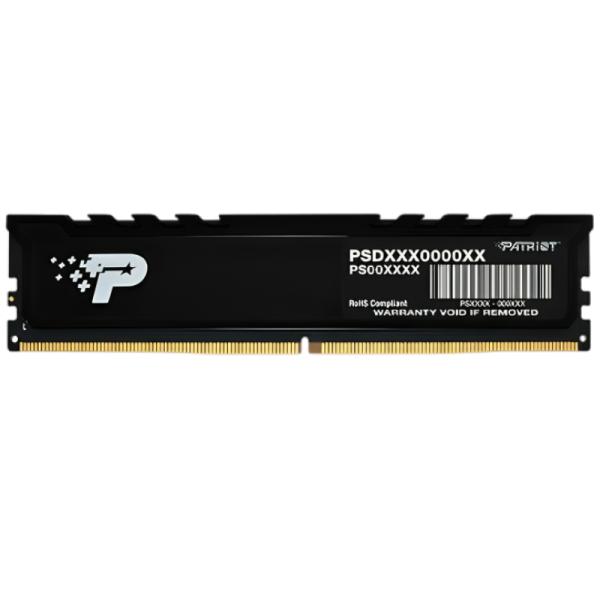 MEMORIA RAM PC 8GB PATRIOT PSP58G520081H1 UDIMM SINGLE 5200MT/S DDR5 CL42 1.1V