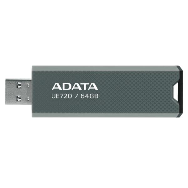 MEMORIA USB 64GB ADATA UE720 USB-A 3.2 GEN 2 UE720-64G-CGY/BK