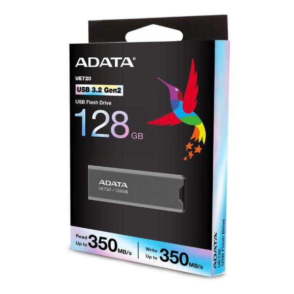 MEMORIA USB 128GB ADATA UE720 USB-A 3.2 GEN 2 UE720-128G-CGY/BK