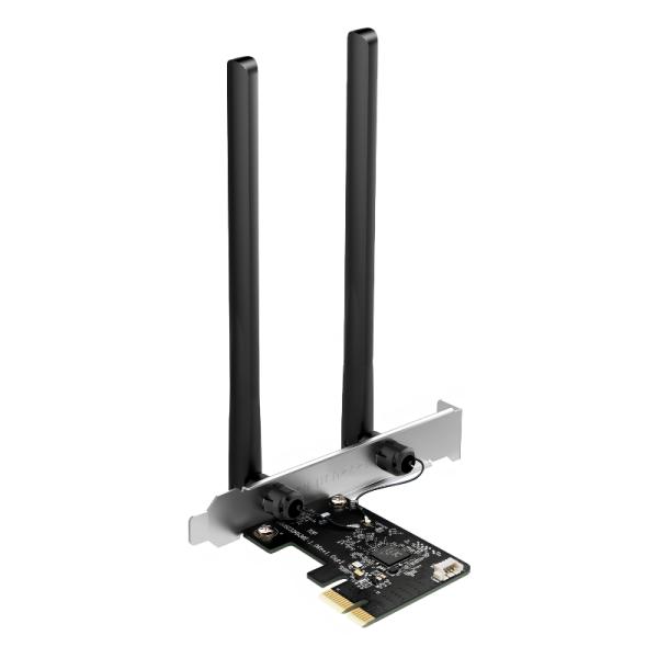 ADAPTADOR DE RED MERCUSYS MA30E(EU) PCIE WI-FI 5 BLUETOOTH 5.0 AC1200 867 MBPS  5 GHZ 2.4 GHZ