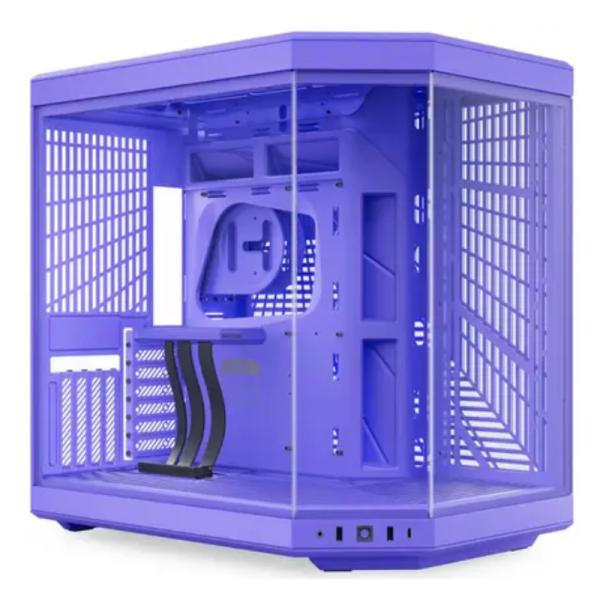 CASE GAMING HYTE Y70 MID TOWER SIN ventilación INCLUIDA CON VIDRIO FRONTAL Y LATERAL  CS-HYTE-Y70-TM