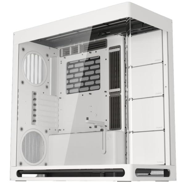 CASE GAMING HAVN HS 420 MID TOWER SIN ventilación INCLUIDA CON VIDRIO panorámico FRONTAL Y LATERAL HVN-CA-HS420-05