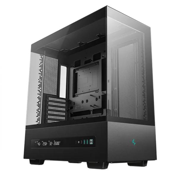 CASE DEEPCOOL CH690 DIGITAL MID TOWER SIN ventilación INCLUIDA CON VIDRIO LATERAL R-CH690-BKNNA0D-G-1