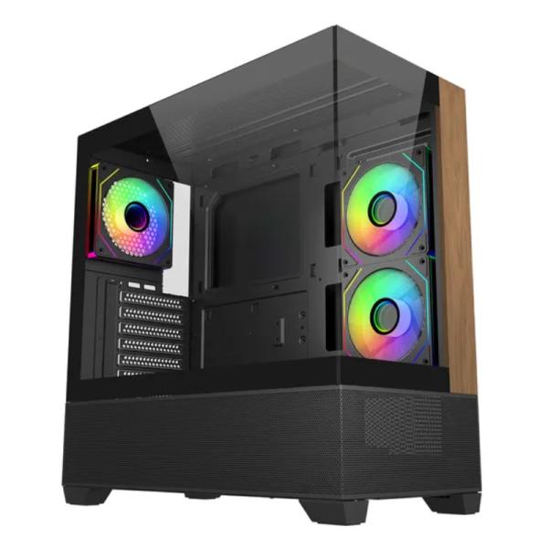 CASE COOLER MASTER E690 + FUENTE GOLD 750 V3NM + ENFRIAMIENTO HYPER 212 SPECTRUM V3 E690-KHNN75-SA0