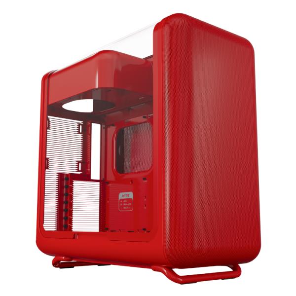 CASE HYTE X50 MID TOWER SIN ventilación INCLUIDA CON PANEL LATERAL CS-HYTE-X50G-RR