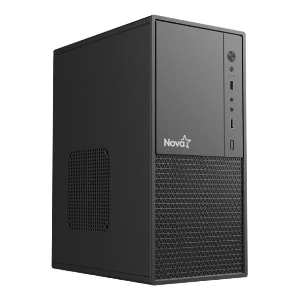 CASE NOVA CM09Z9RA001C MINI TOWER VENTILADOR 1 DE 80 MM SIN FUENTE DE PODER INCLUIDA