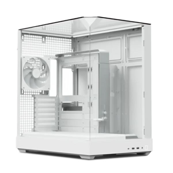 CASE APNX V2-WT-V1 MID TOWER 4 VENTILADORES CON PANEL LATERAL Y FRONTAL APCM-VI02143.21