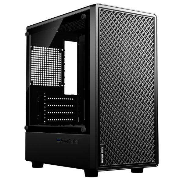 CASE EAGLE WARRIOR CG12ANRA001C MINI TOWER SIN ventilación INCLUIDA CON PANEL LATERAL