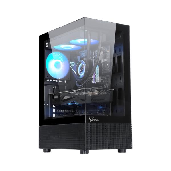 CASE FORMULA V LINE CRYSTAL Z1+ AR V2 MID TOWER 3 ABANICOS ARGB DE 120 MM ACERO Y PANEL FRONTAL DE VIDRIO TEMPLADO 4711401667193