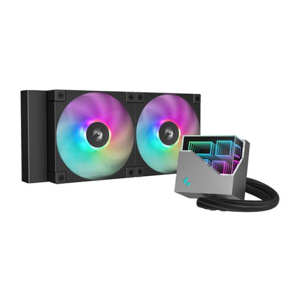 ENFRIAMIENTO LÍQUIDO RGB DEEPCOOL LT240 AIO 240MM R-LT240-BKAMNC-G-1