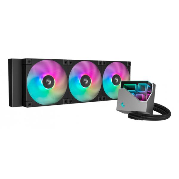 ENFRIAMIENTO LÍQUIDO RGB DEEPCOOL LT360 AIO 360MM R-LT360-BKAMNC-G-1
