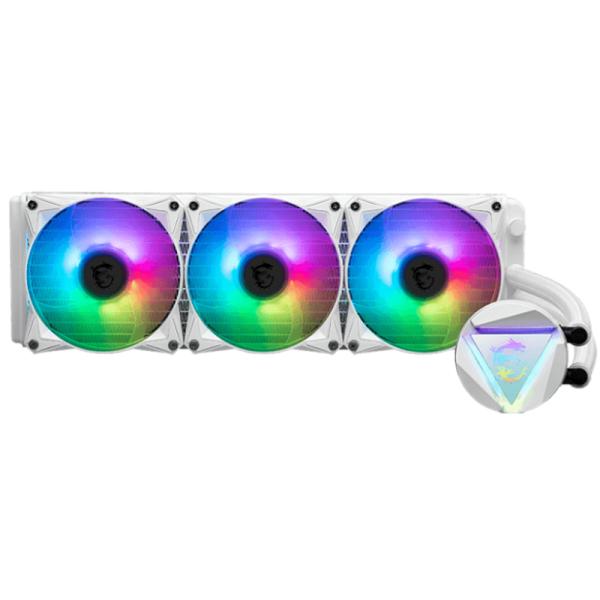 ENFRIAMIENTO LÍQUIDO RGB MSI MAG CORELIQUID C360 V2 WHITE AIO 360MM 306-7ZW2R37-813