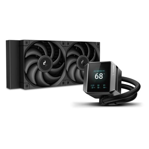 ENFRIAMIENTO LÍQUIDO RGB DEEPCOOL MYSTIQUE 240 AIO 240MM R-LX550-BKADSNC-G-1