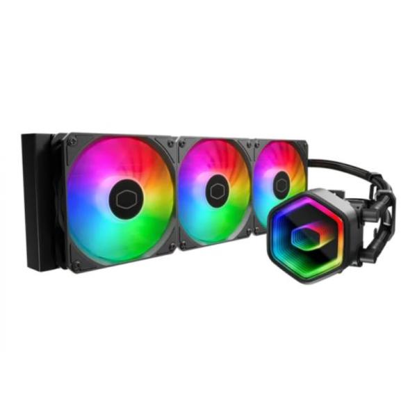 ENFRIAMIENTO LÍQUIDO RGB COOLER MASTER MASTERLIQUID 360 CORE II 360MM AM4/AM5 Y LGA 1851 / 1700 EN ADELANTE MLW-D36M-A18PA-R1