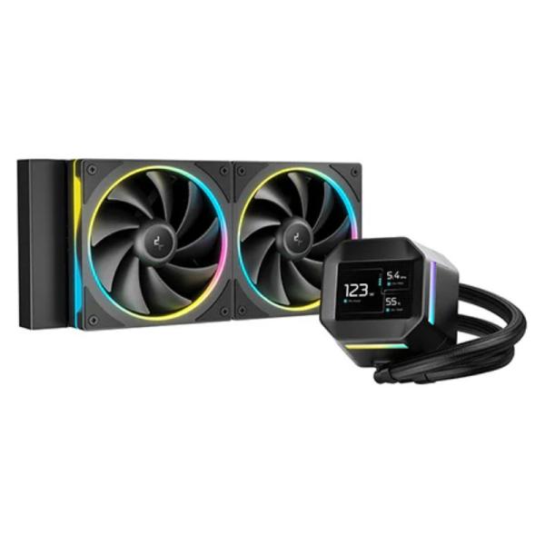 ENFRIAMIENTO LÍQUIDO RGB DEEPCOOL LM240 AIO 240MM LGA1851/AM5 R-LM240-BKDMMC-1