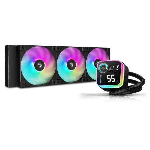 ENFRIAMIENTO LÍQUIDO RGB DEEPCOOL LQ360 ULTRA 360MM R-LQ360-BKLSMWP-G-U