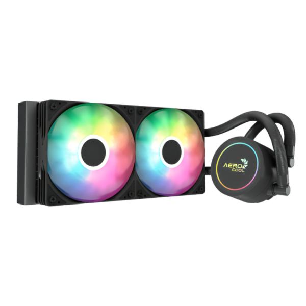 ENFRIAMIENTO LÍQUIDO RGB AEROCOOL ABYSS L240R AIO 240MM  LGA115X-1851/ AM5/AM4 ACLA-AB24117.11