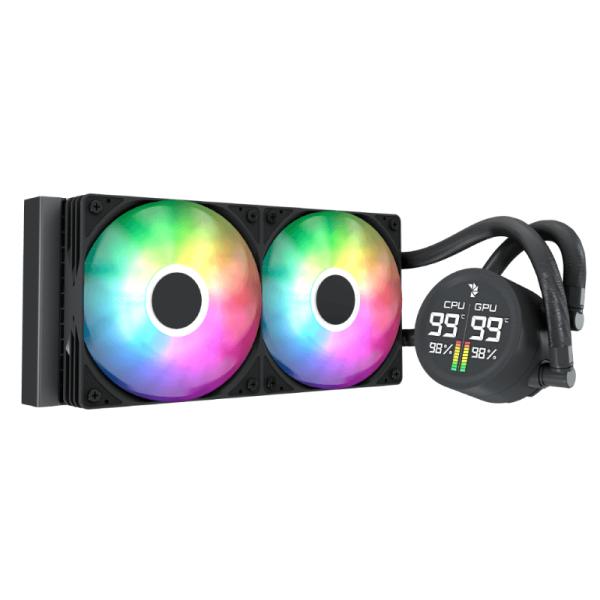 ENFRIAMIENTO LÍQUIDO RGB AEROCOOL ABYSS L240R DIGI AIO 240MM  LGA115X-1851/ AM5/AM4 ACLA-AD24117.11