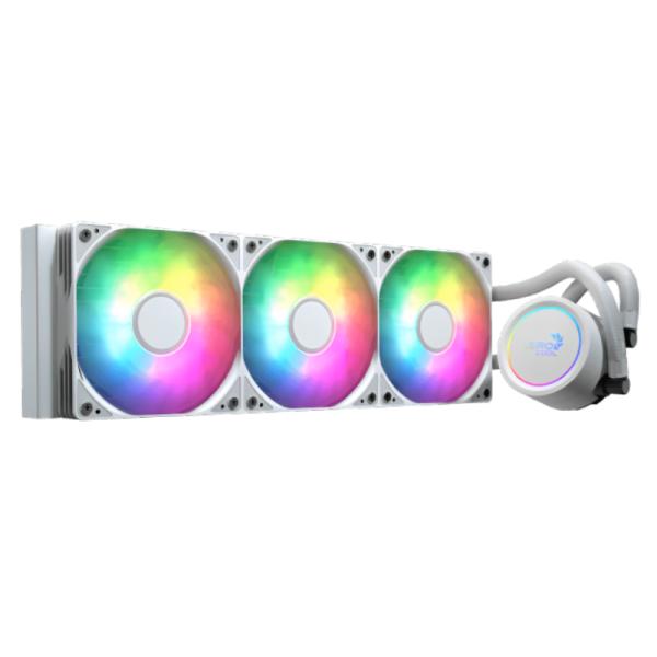 ENFRIAMIENTO LÍQUIDO RGB AEROCOOL ABYSS L360R WHT AIO 360MM ACLA-AB36117.21