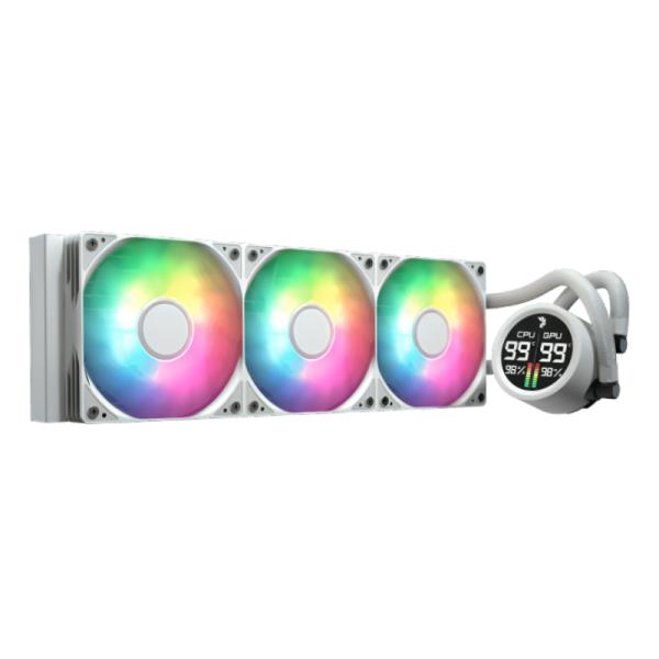 ENFRIAMIENTO LÍQUIDO RGB AEROCOOL ABYSS L360R DIGI WHT AIO 360MM ACLA-AD36117.21