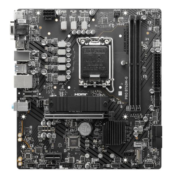 TARJETA MADRE MSI PRO B760M-G LGA 1700 M-ATX DDR5 911-7D90-048