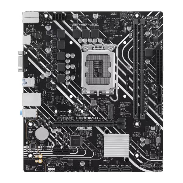 TARJETA MADRE ASUS PRIME H610M-K LGA1700 MICRO-ATX DDR5 90MB1GA0-M0EAY0